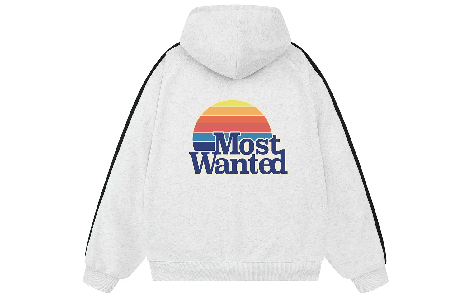 Детская толстовка-куртка Unisex MostwantedLab, White Gray