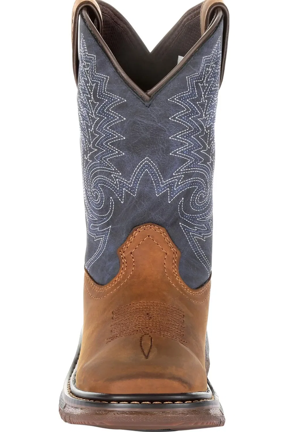 Детские ботинки вестерн с джинсовым верхом Ride FLX Rocky, Denim Brown — фото 3