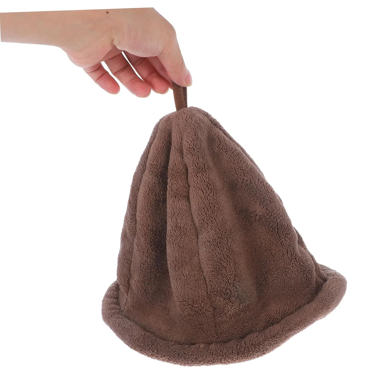 Шапочка для душа Minkissy, 5 шт, 31x22x3 см, Kaffee — фото 2