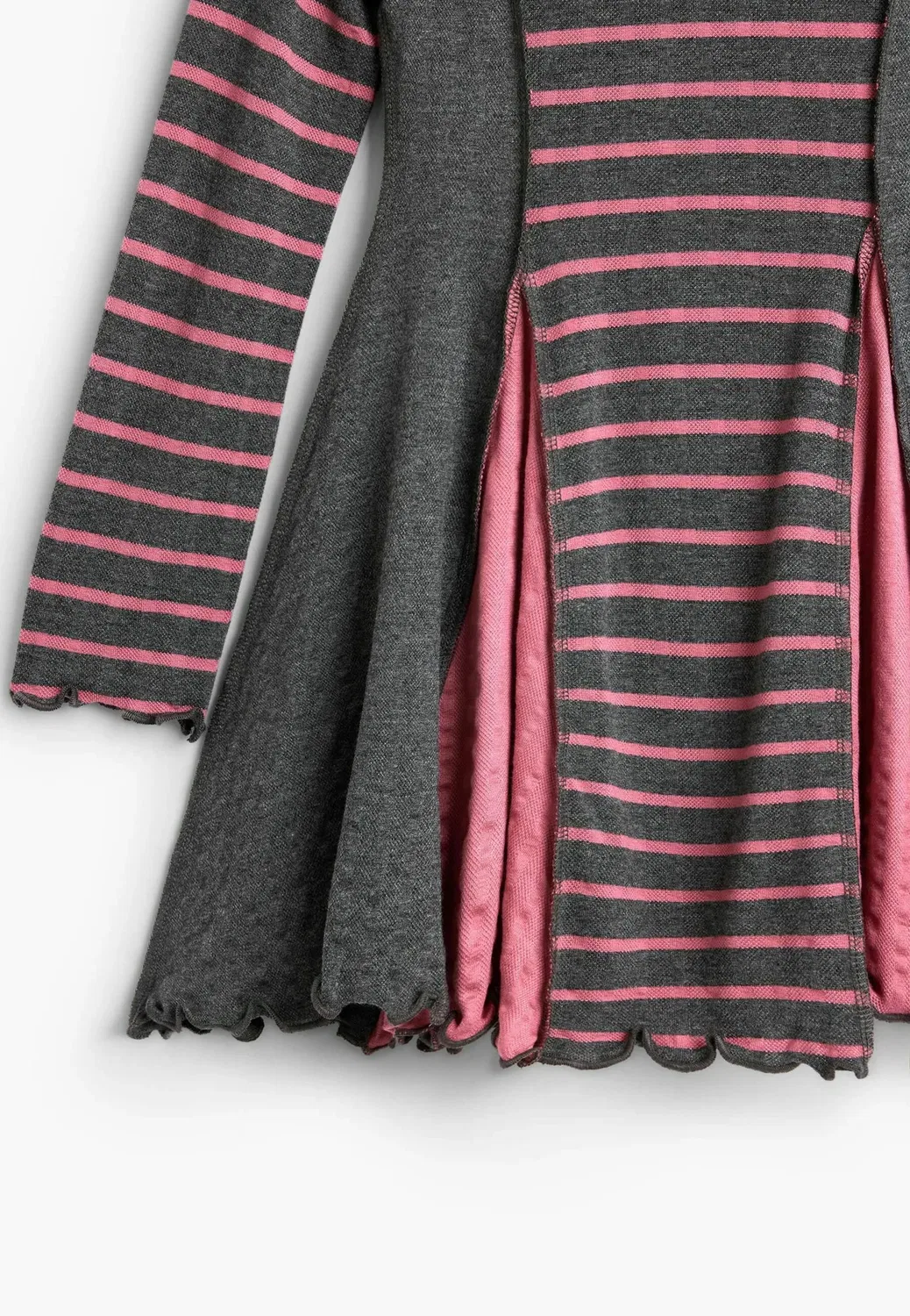 Платье в полоску А-силуэта - платье-комбинезон Desigual, Gray — фото 3