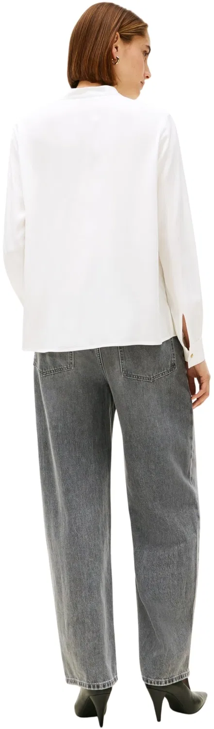 Женская блузка с длинным рукавом Tommy Hilfiger, White (Ecru) — фото 2
