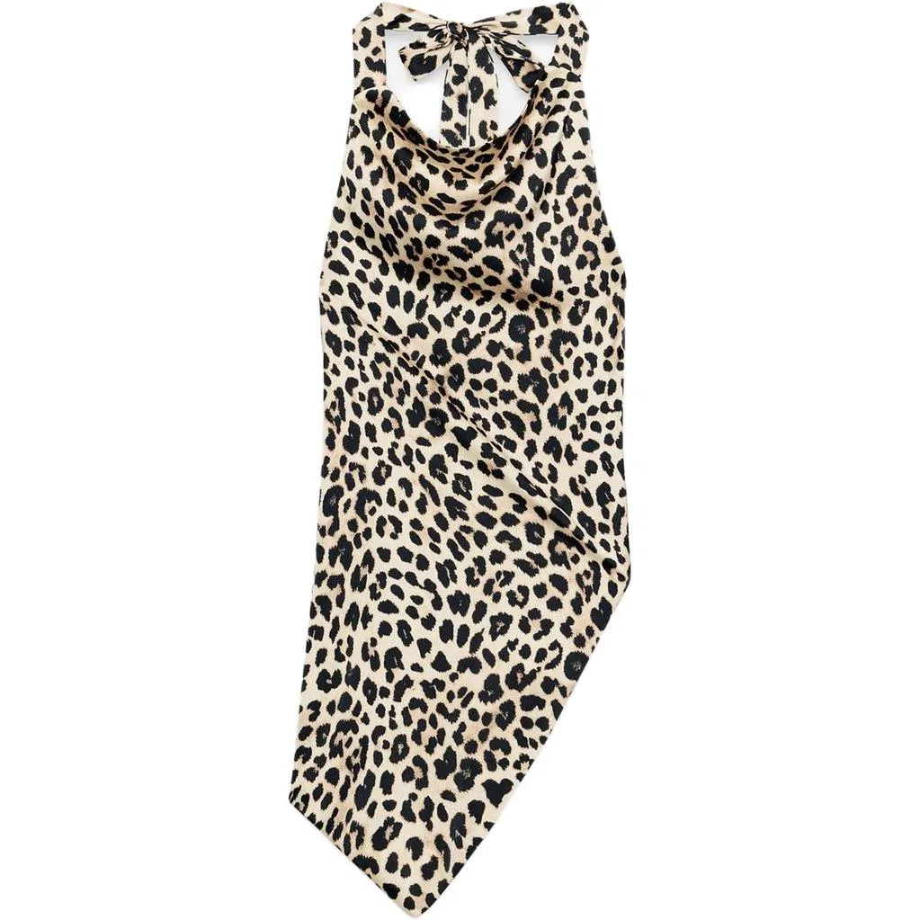 Женский топ без рукавов с леопардовым принтом ZARA, Leopard Print