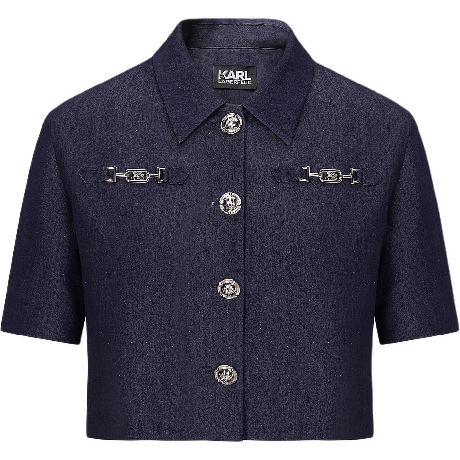 

KARL LAGERFELD / Karl Lagerfeld Jeans KARL LAGERFELD SS24 Куртка женская, синий