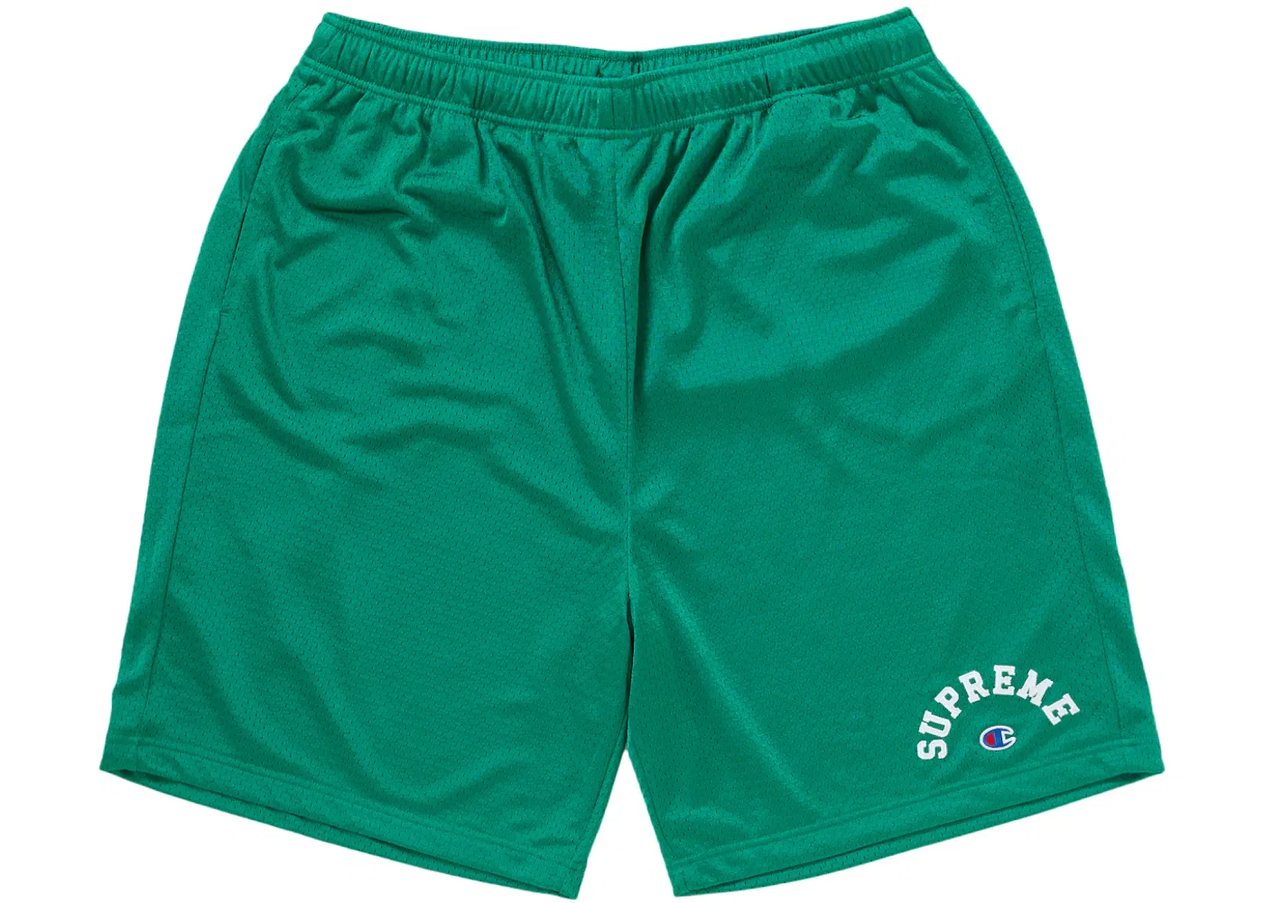 Мужские шорты из сетки с принтом Short Supreme, Green