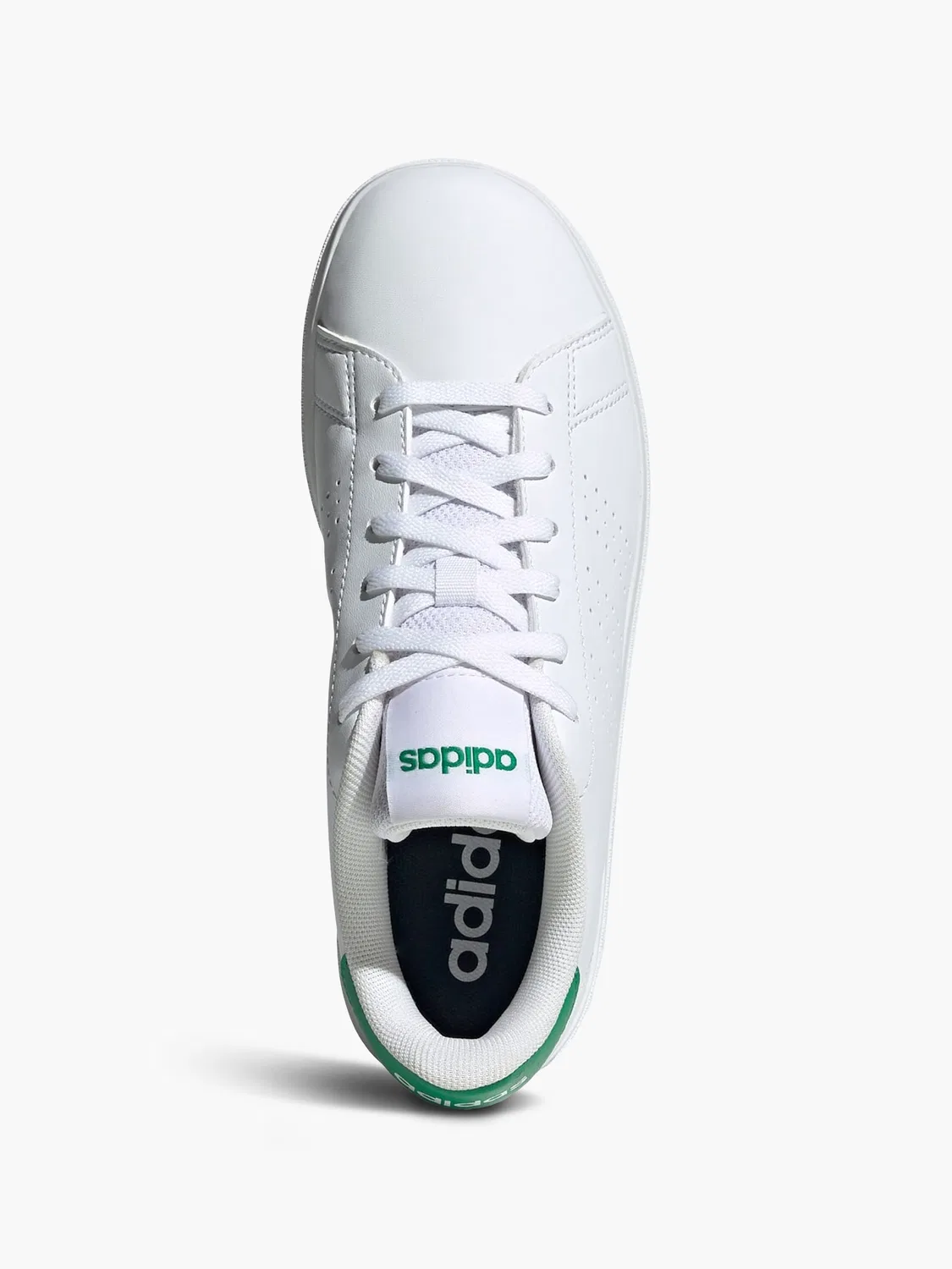 Детские тренировочные кроссовки со шнуровкой Adidas, белый