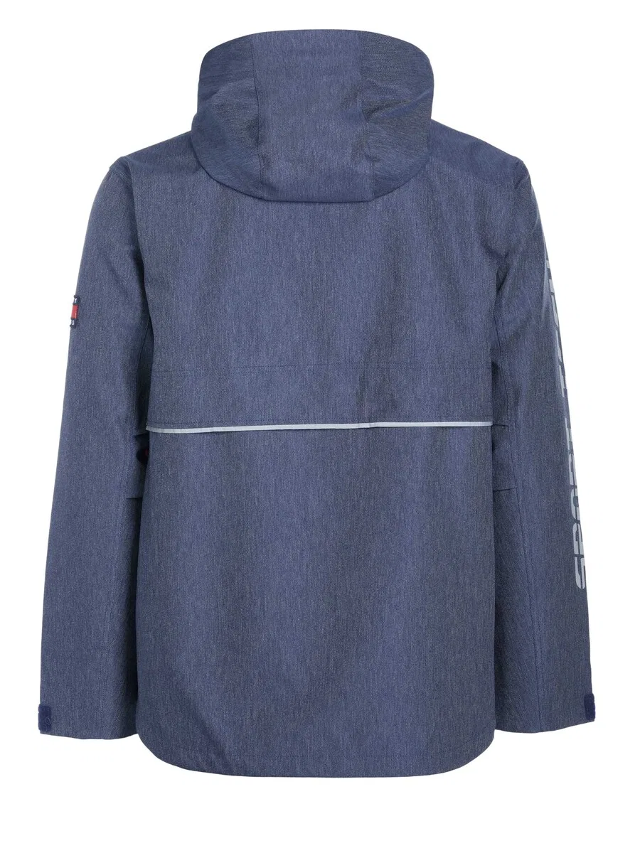 Куртка TOMMY HILFIGER межсезонья синего цвета — фото 2