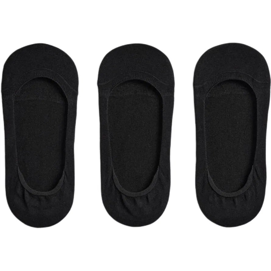 Женские носки-невидимки 3 пары UNIQLO, Black