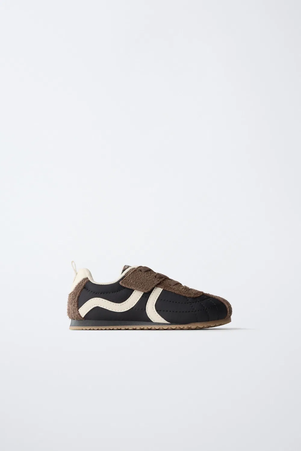 Дизайнерские комбинированные кроссовки ZARA, Brown