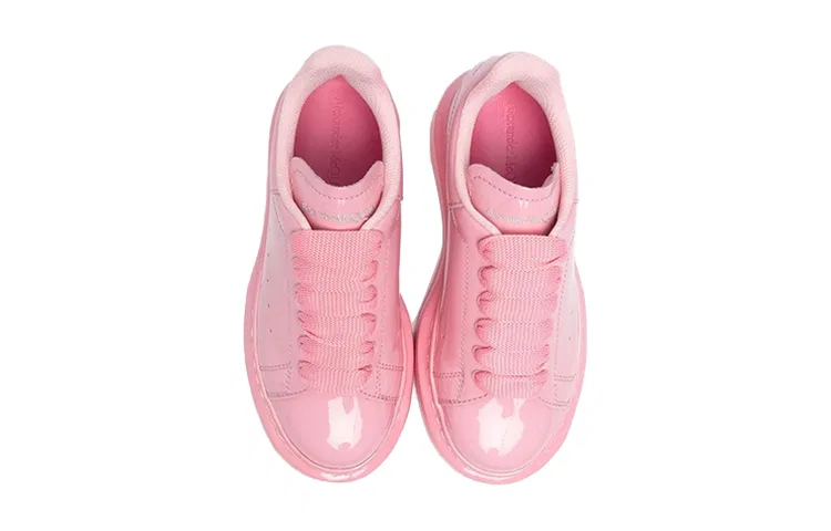 Детские кроссовки для скейтбординга Oversized Alexander McQueen, Pink — фото 4