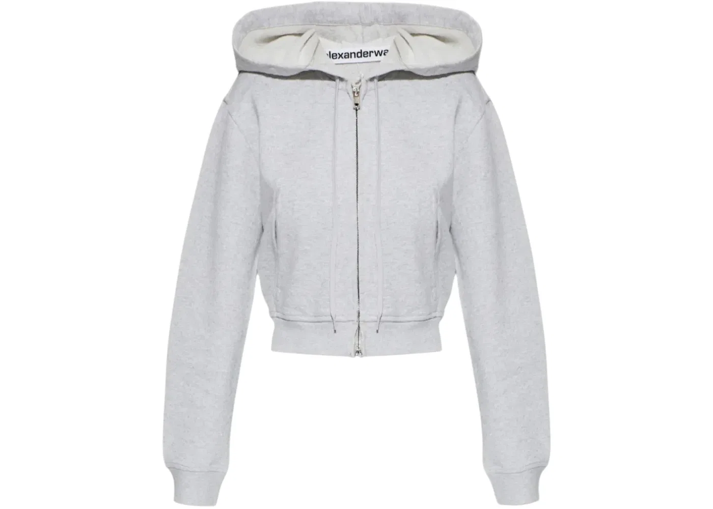 Женская футболка с длинным рукавом Alexander Wang Longsleeve, Light Heather Grey