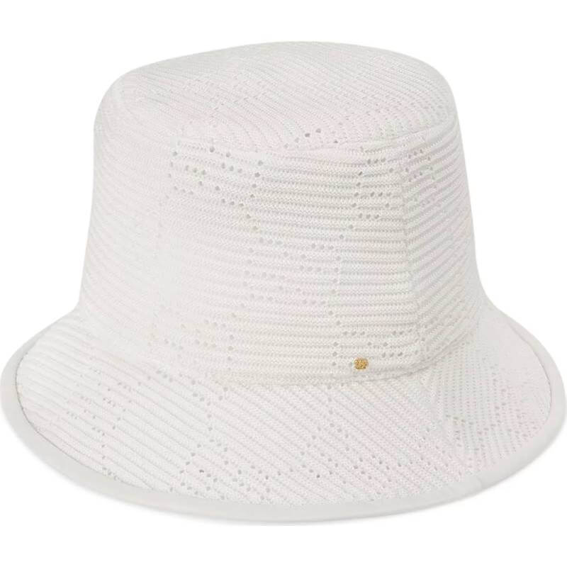 Шляпа Gucci GG Cable Knit Fedora, кремовый - фото