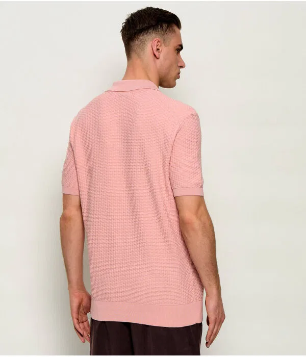 Мужское поло Regular Fit Polo H-Natalo BOSS, Rosa — фото 3