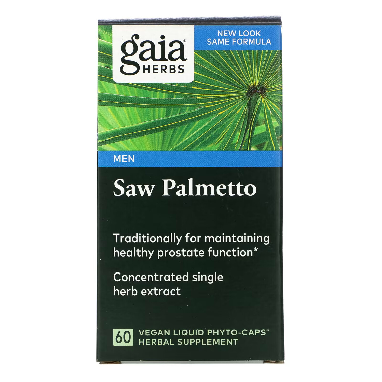 

Gaia Herbs, сереноя, для мужчин, 60 веганских капсул Liquid Phyto-Caps