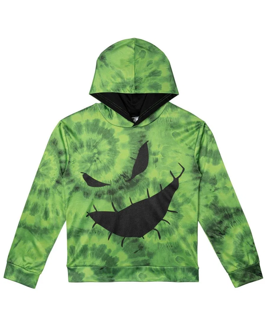 Худи из флиса с капюшоном Nightmare Before Christmas, Oogie Boogie Green