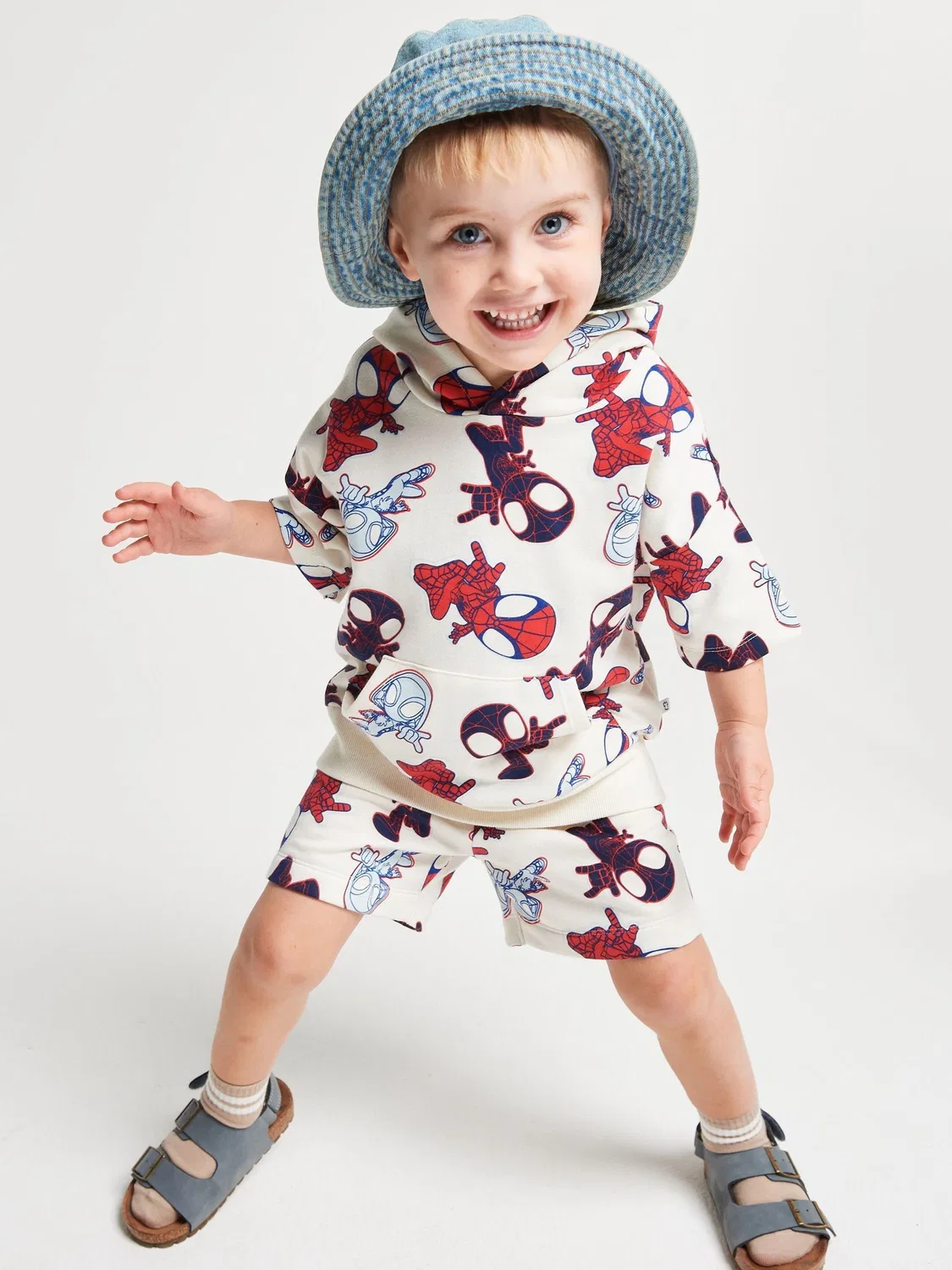 Комплект одежды Spidey & Friends Brand Threads, натуральный — фото 3