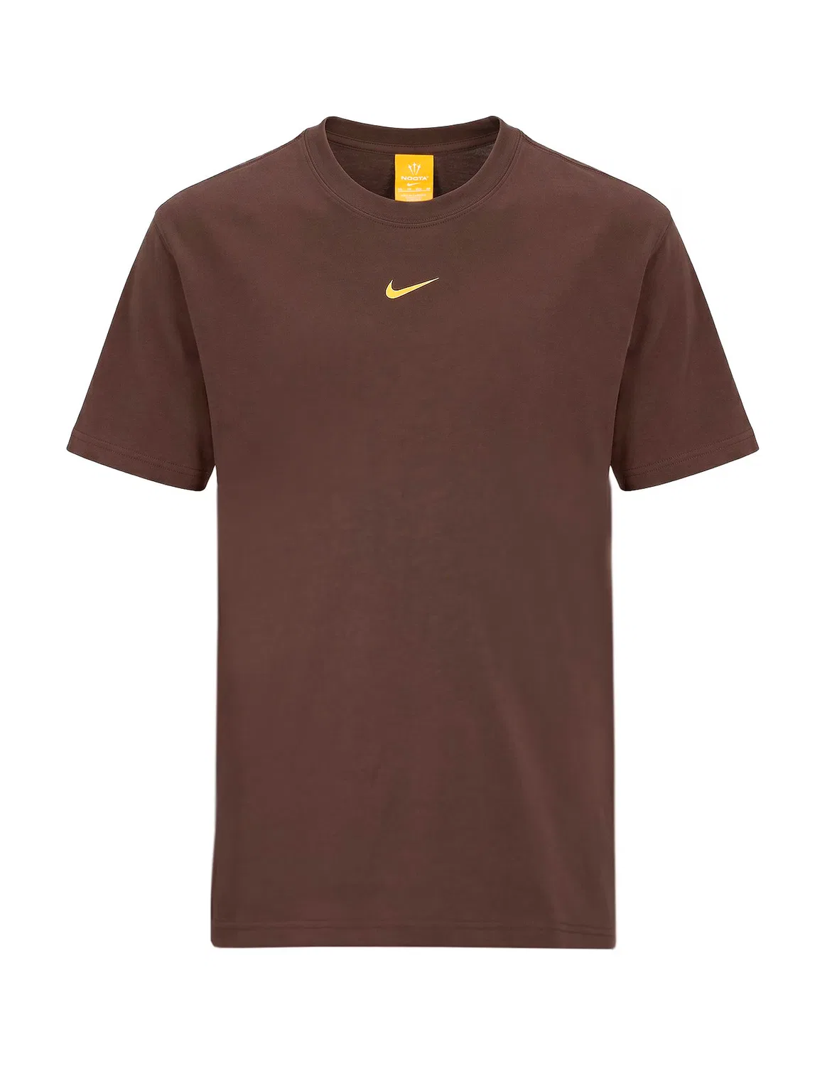 Мужская футболка с принтом Nocta Nike, шоколадный
