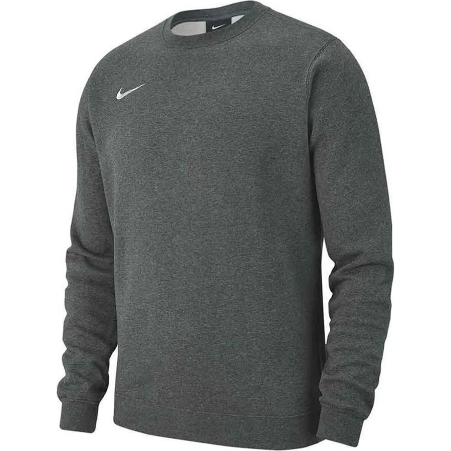 Мужской свитшот из флиса с круглым вырезом Club19 Nike, Серый