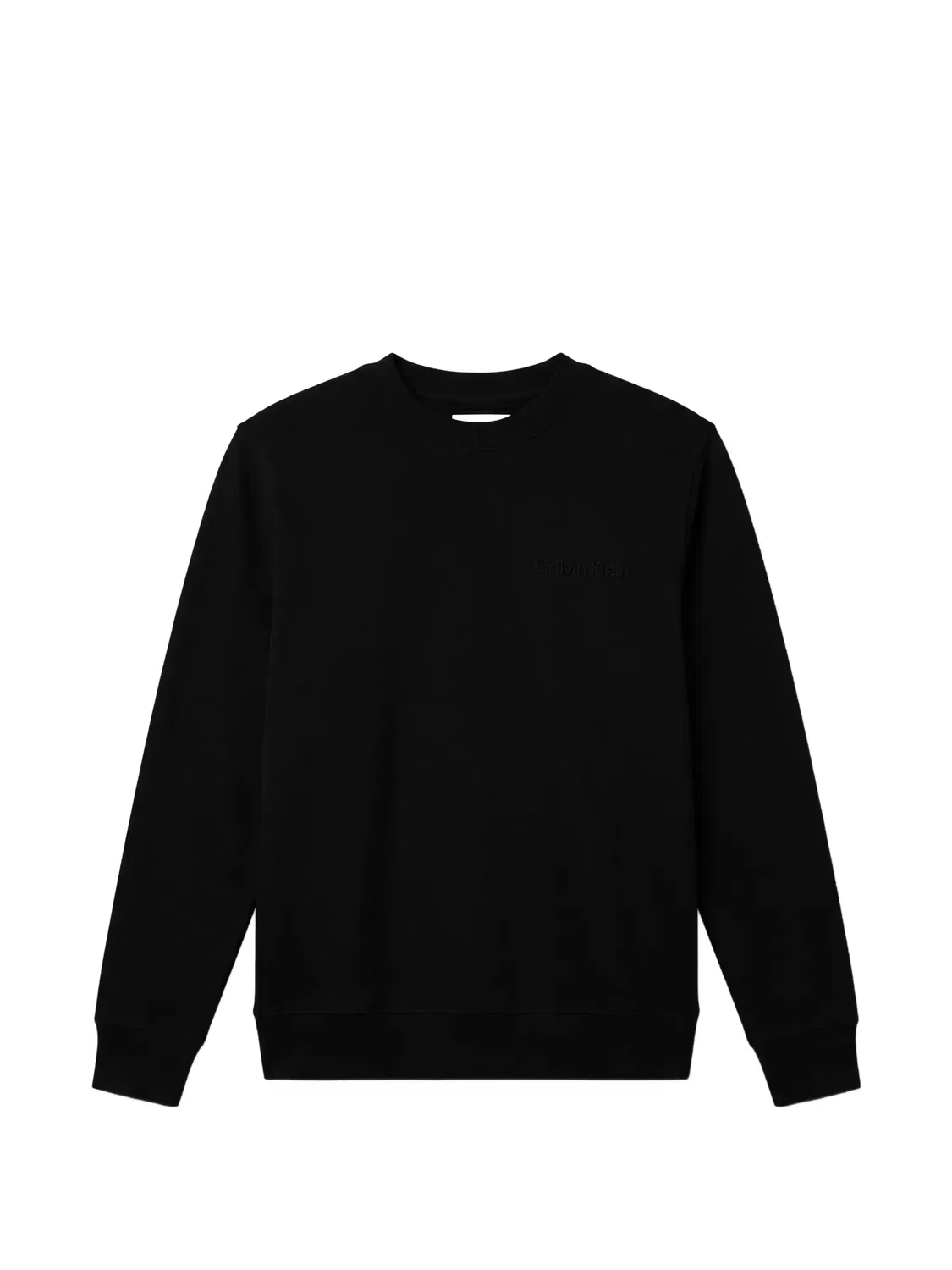 Толстовка с вышитым логотипом Calvin Klein, черный
