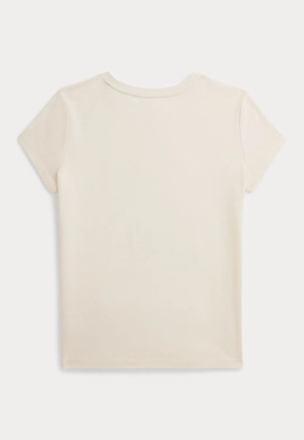 Футболка-Поло из хлопкового трикотажа с принтом "медведь" (размер 7-14 лет) Polo Ralph Lauren, Estate Cream — фото 2