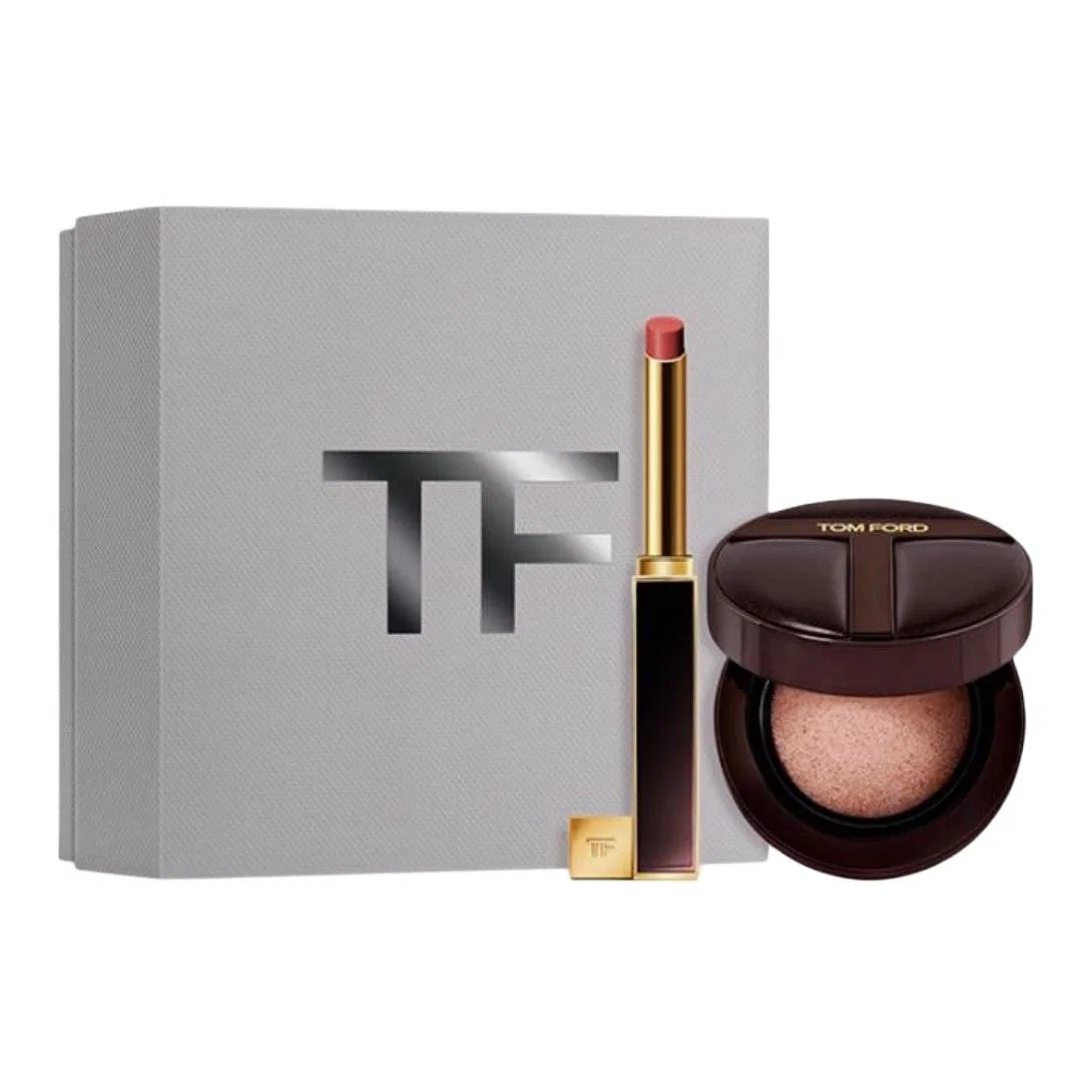 Набор для макияжа: помада и тональная основа, Air Cushion, TOM FORD