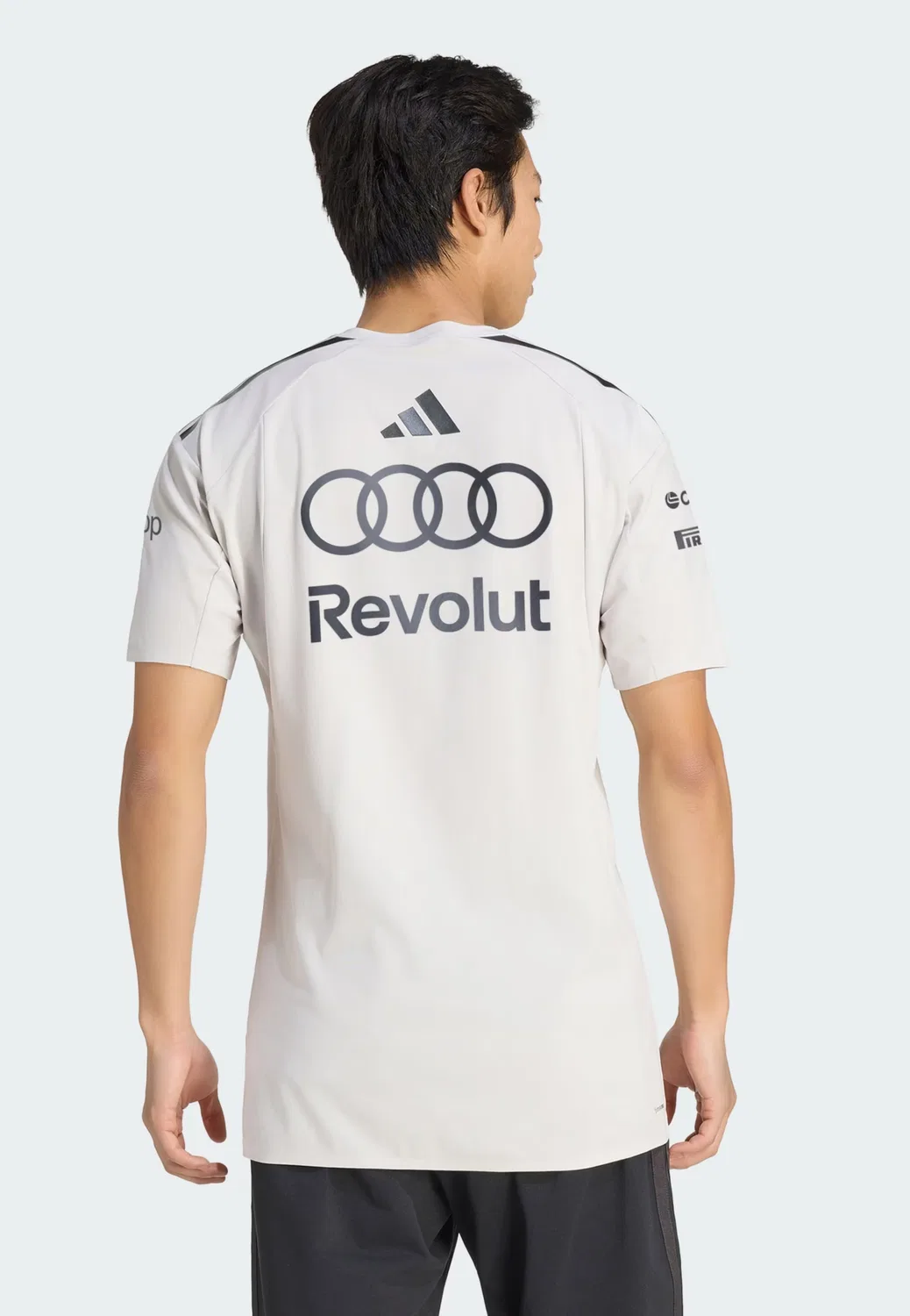 Футболка Adidas Performance Shirt Audi Revolut Formula One Team Engineers & Marketers белого цвета — фото 2