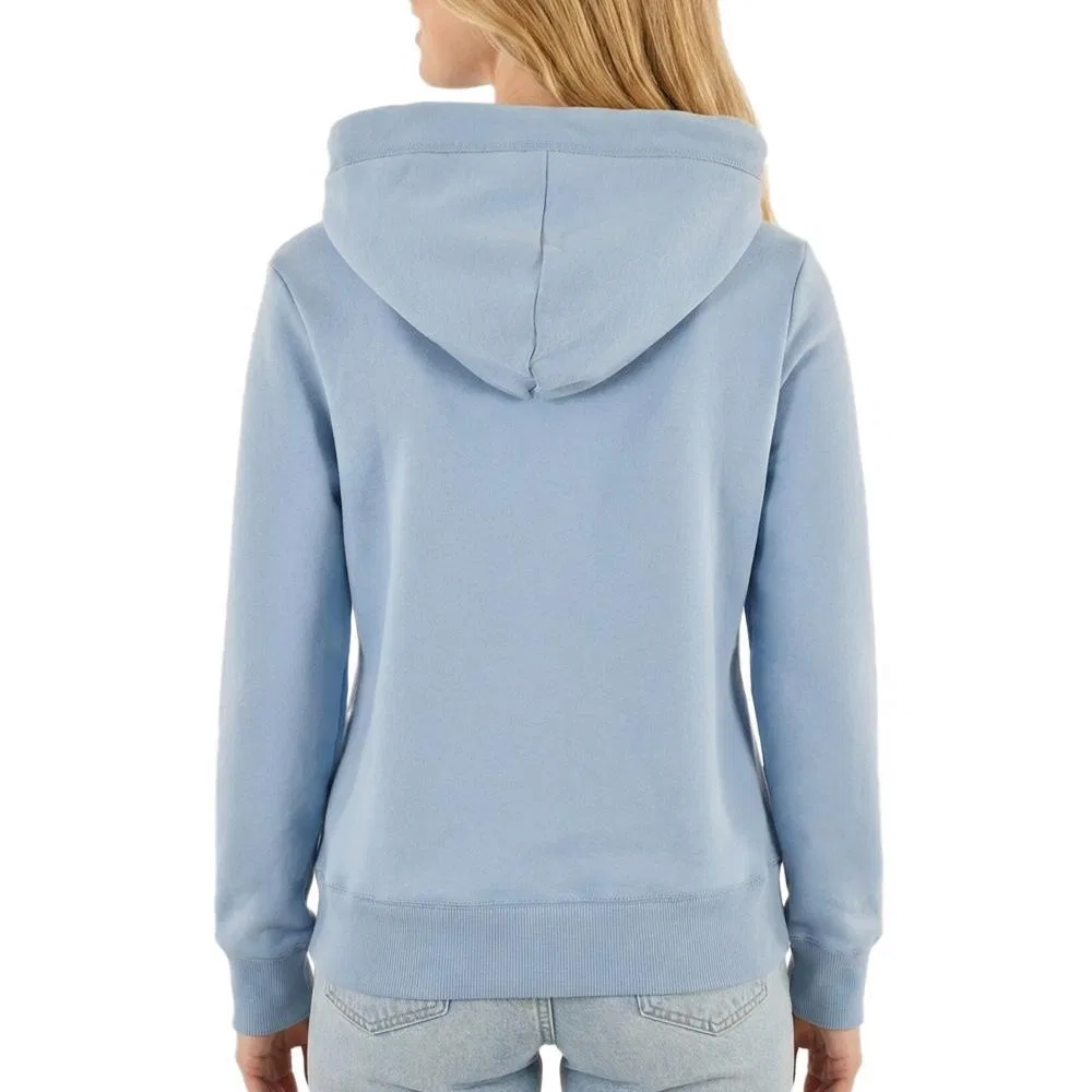 Женский свитшот с капюшоном Essential Logo Superdry, Blau — фото 3