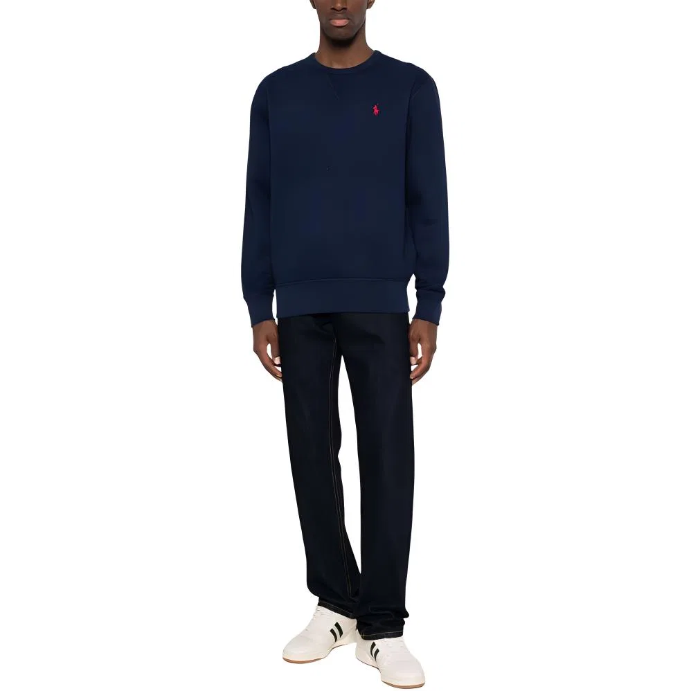 Мужской свитшот с вышивкой Polo Pony Polo Ralph Lauren, Marine Blue — фото 3