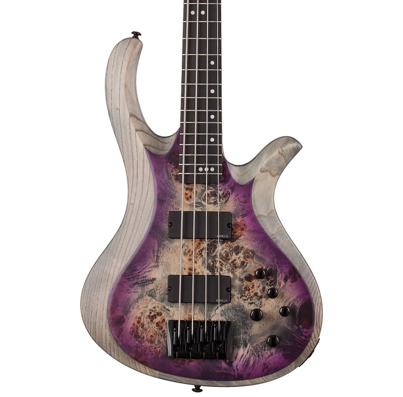 

Schecter Riot 4 Electric Bass, Satin Aurora Burst