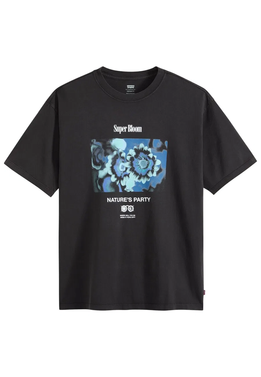 Футболка LEVI'S Vintage Fit Graphic Tee черного цвета