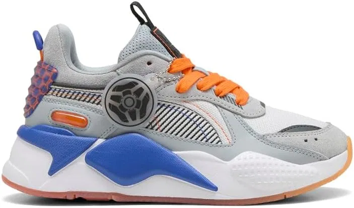 Детские кроссовки для мальчиков на шнуровке Rocket League Rs PUMA, Grey