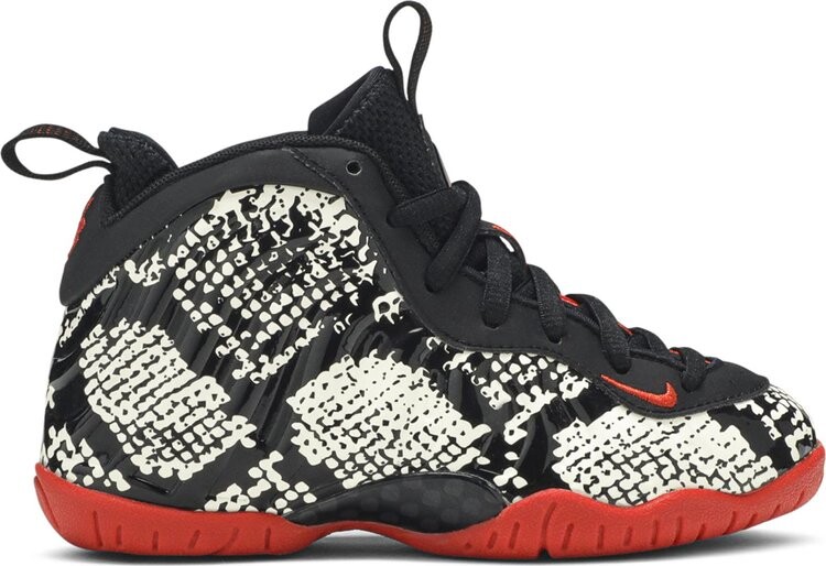 

Кроссовки Nike Little Posite One PS 'Albino Snakeskin', кремовый