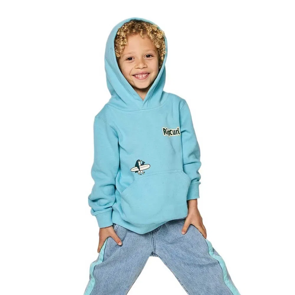 Детское худи с принтом Paddle Out Art Hood Rip curl, Blue