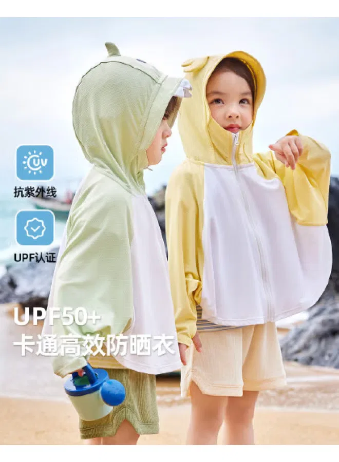 Куртка солнцезащитная детская с защитой UPF50+ Doodle Home, желтый