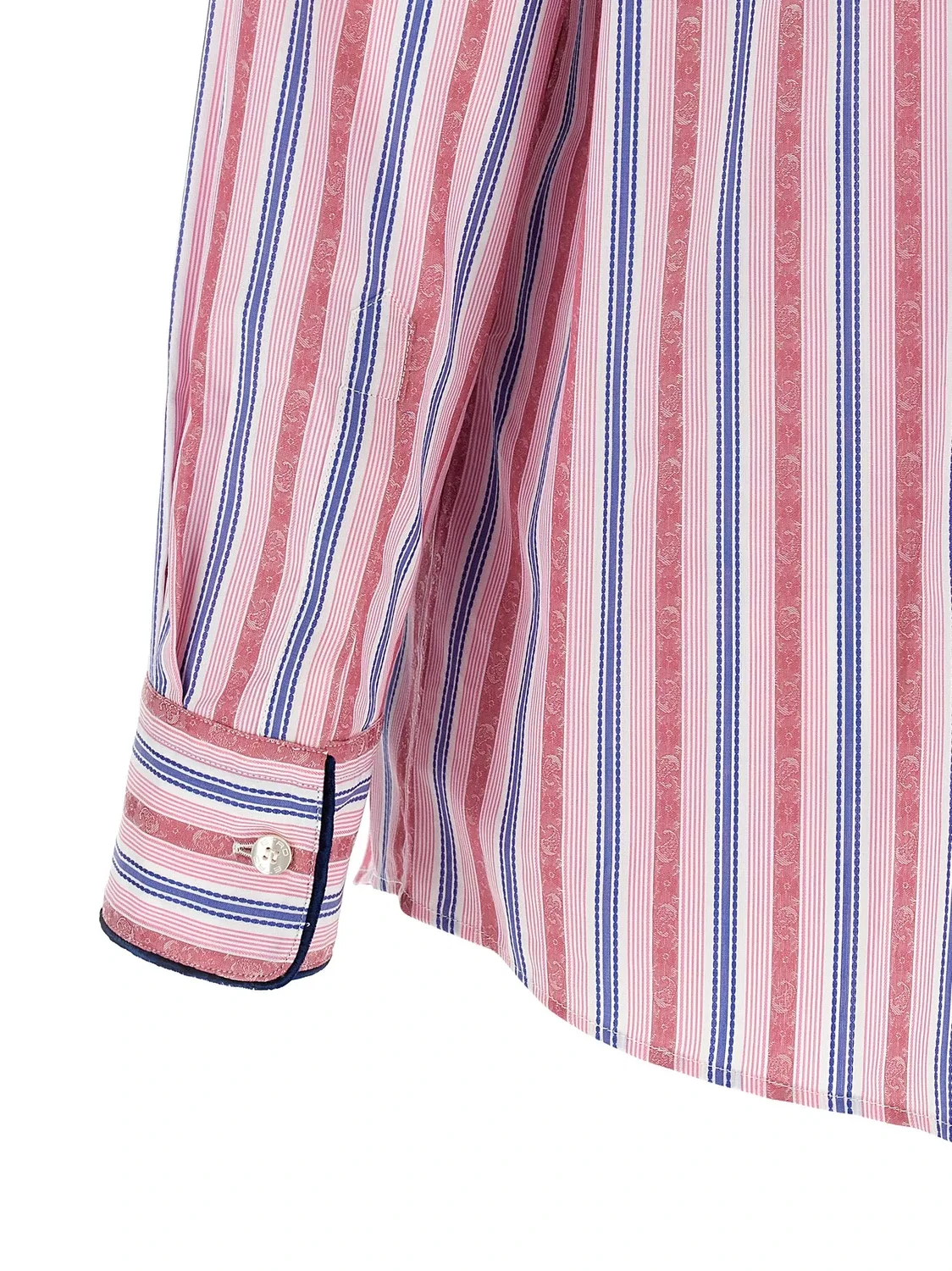 Рубашка филигранной резки ETRO, мультиколор — фото 4