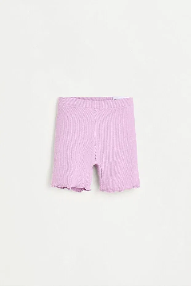Детский комплект футболки и леггинсов с принтом Lefties, Light Mauve — фото 3