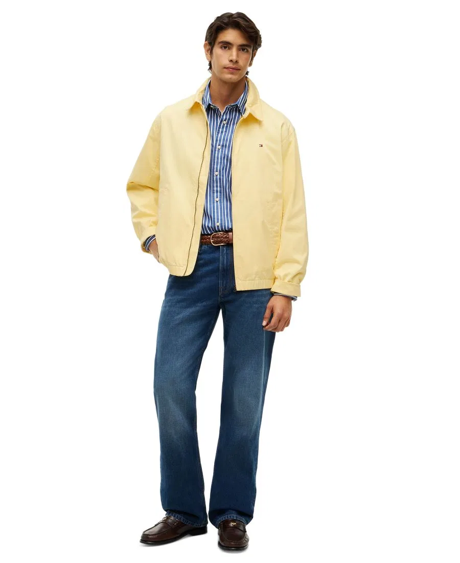 Мужская куртка с полной застежкой-молнией Classic Ivy Jacket Tommy Hilfiger, Light Daffodil — фото 2