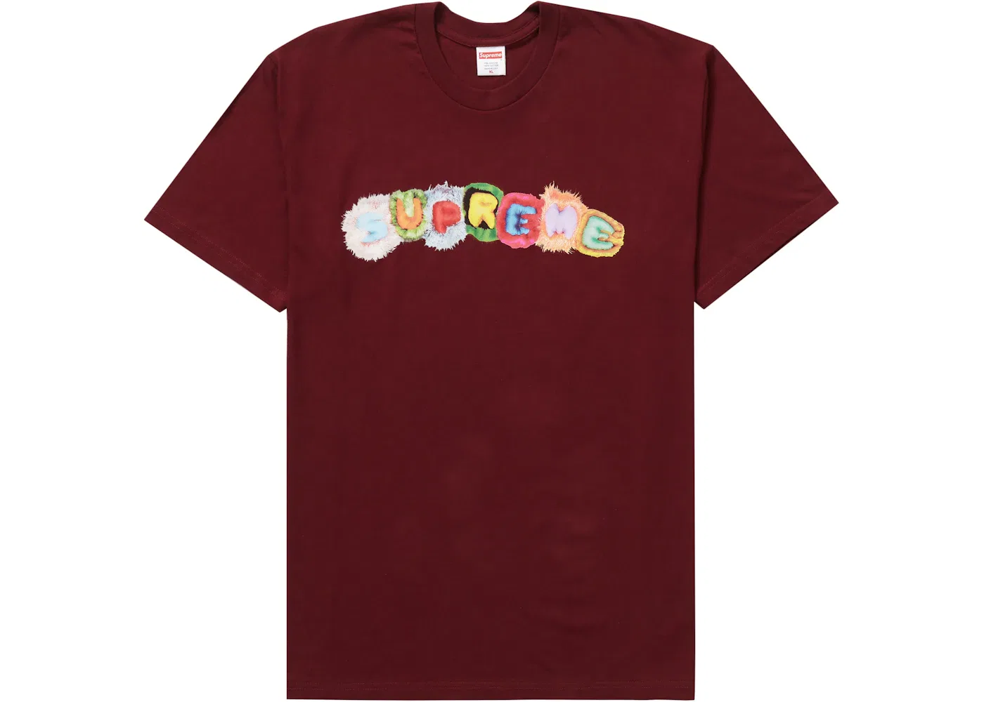 Мужская футболка с принтом Supreme Pillows Tee Supreme, Burgundy