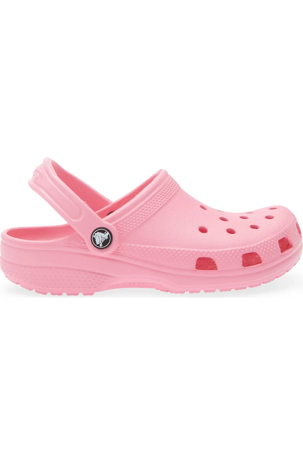 Детские клоги легкие Croslite Classic Clog CROCS, Pink Lemonade — фото 3