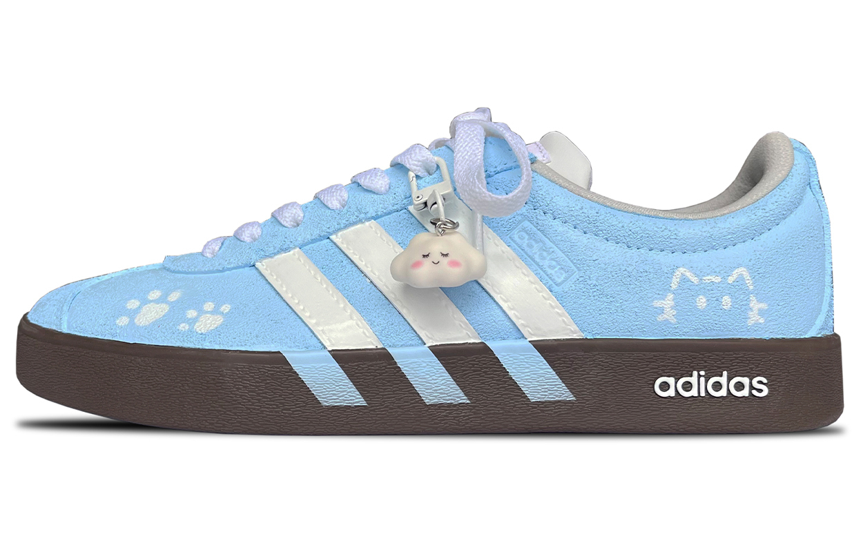 

Adidas ВЛ Корт 2.0 Лоу-топ скейтборд обувь унисекс небесно-голубой, цвет Sky Blue