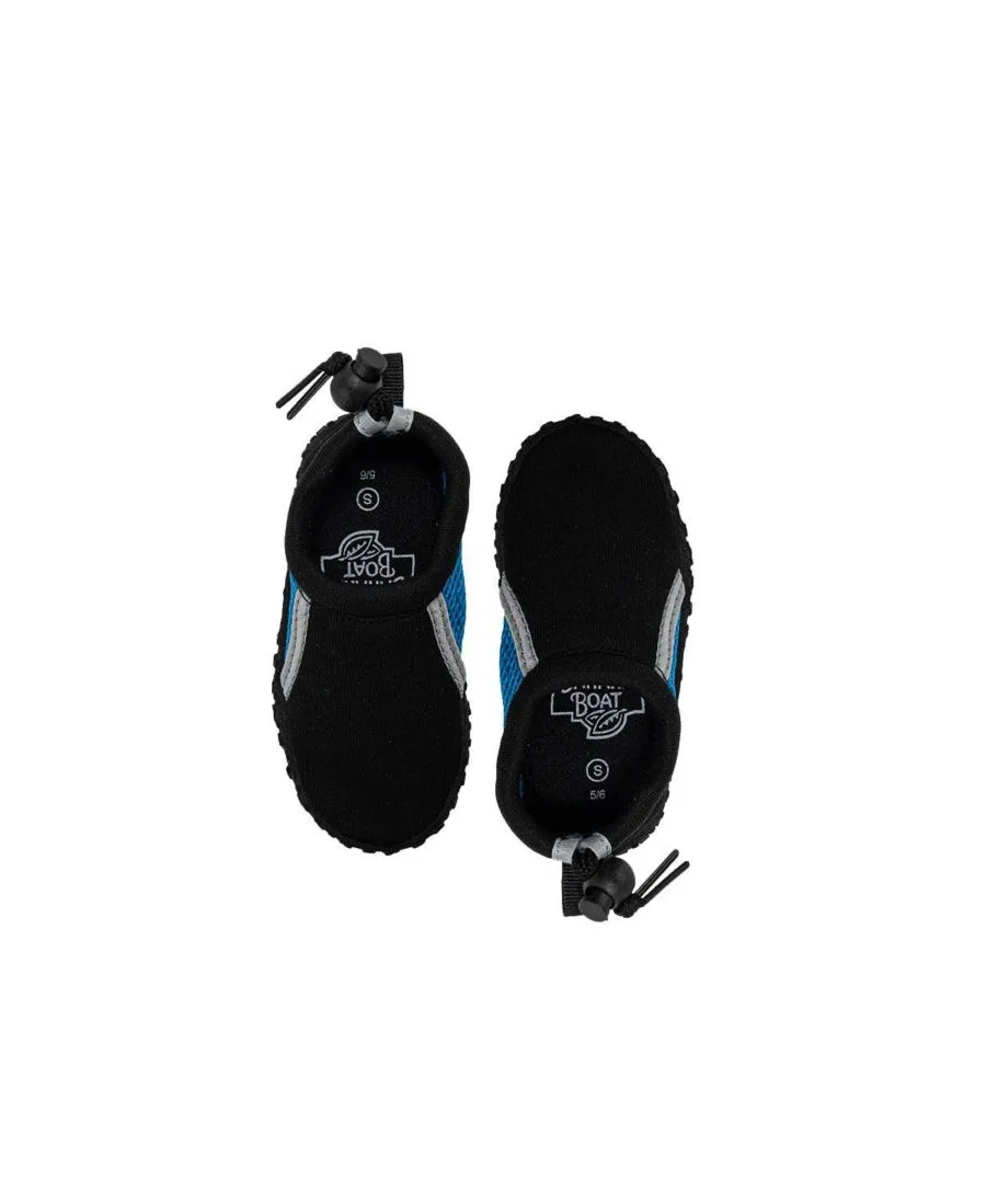 Водные туфли для малышей с нескользящей подошвой, быстросохнущие Banana Boat, Black Grey — фото 3