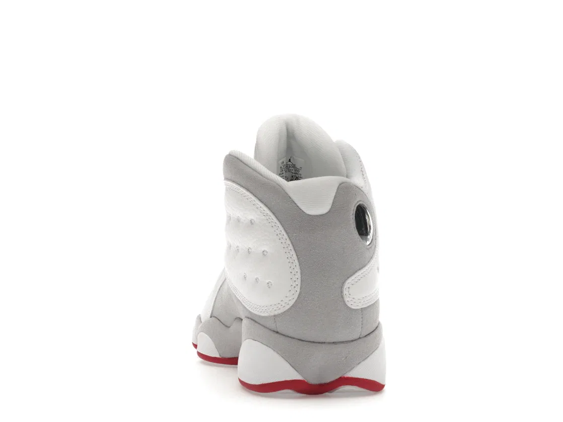 Детские кроссовки Lifestyle с модельным номером Jordan 13 Retro Jordan, White/True Red/Wolf Grey — фото 4