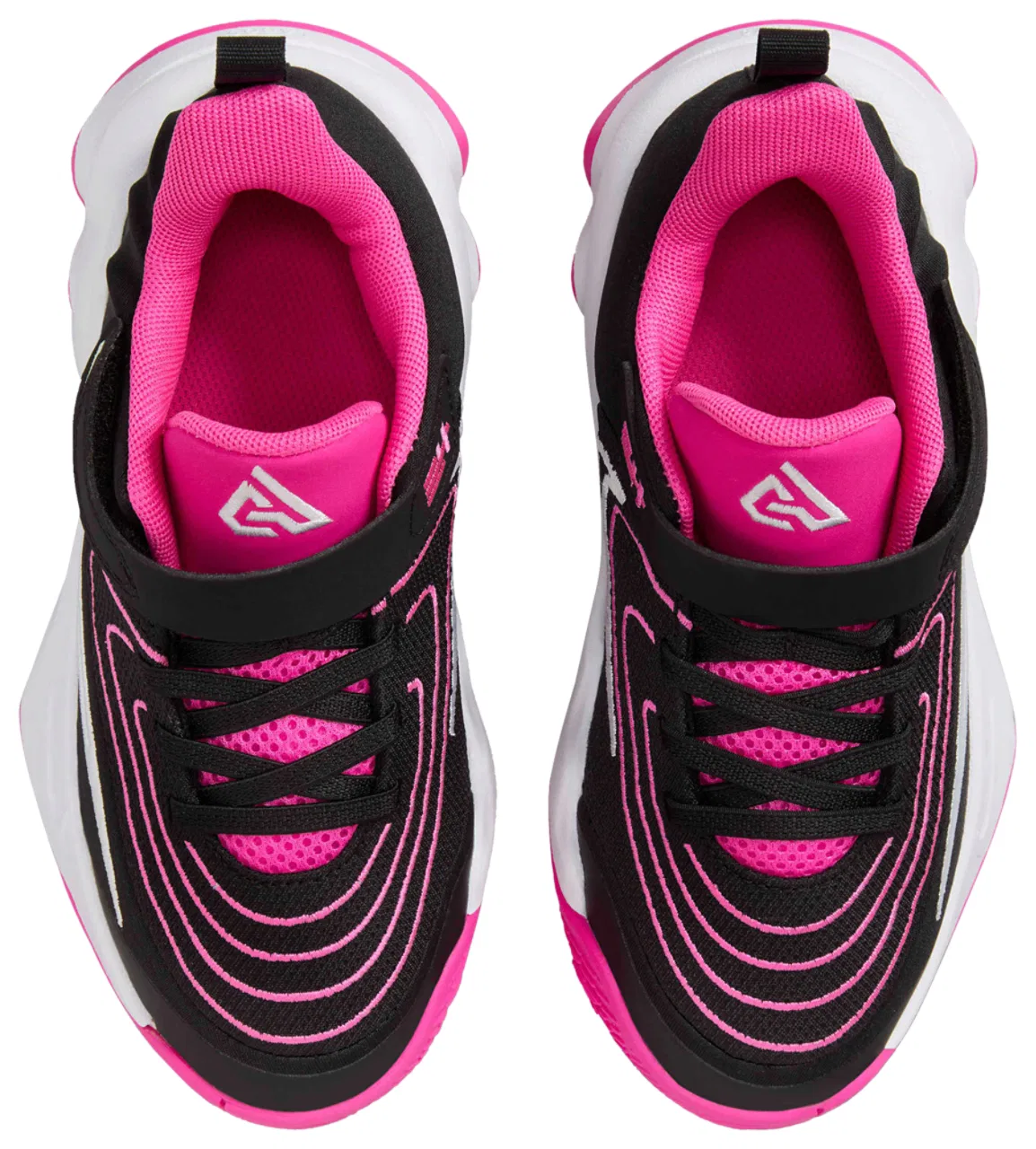 Кроссовки для мальчиков Giannis Immortality 4 Nike, цвет White/Laser Fuchsia/Black — фото 4