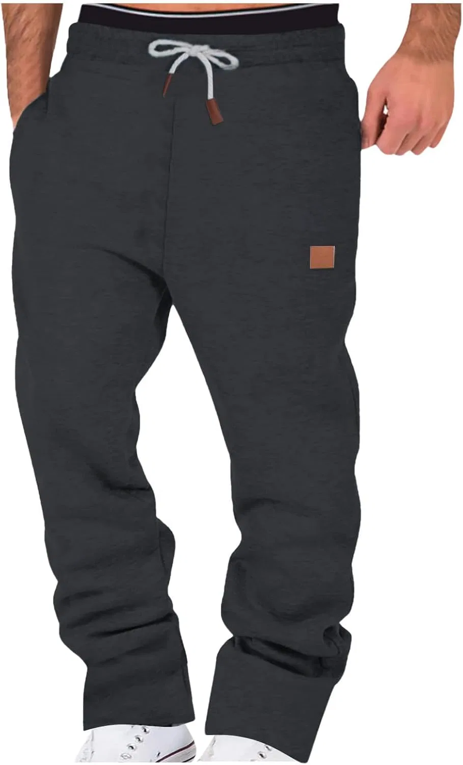 Мужские карго-штаны свободного кроя, модель Cargo Sweatpants, тёмно-серый