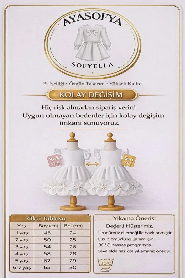 Детское платье для девочек с принтом Sofyella, Pink — фото 2