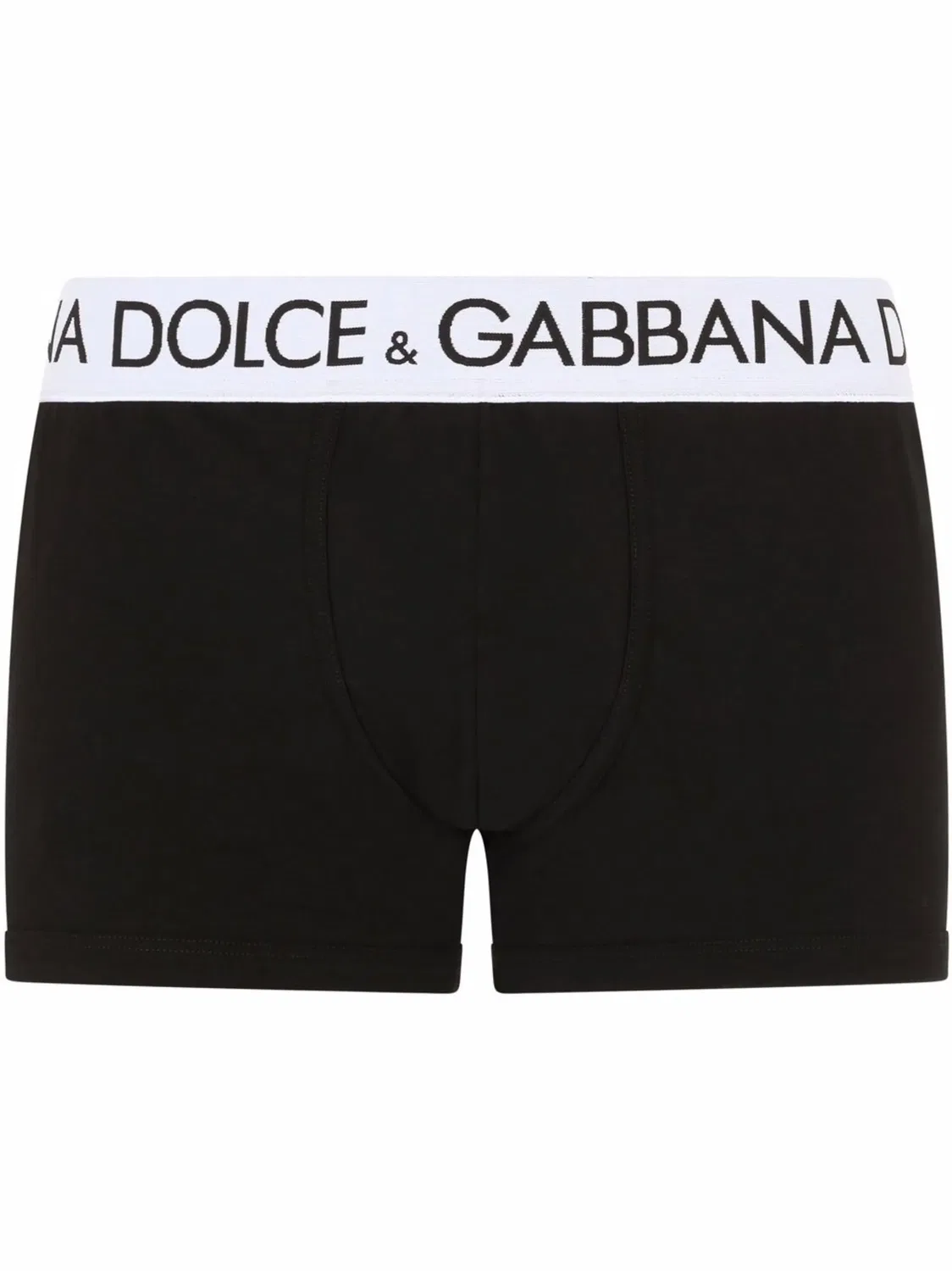Dolce & Gabbana Трусы-боксеры с логотипом, черные