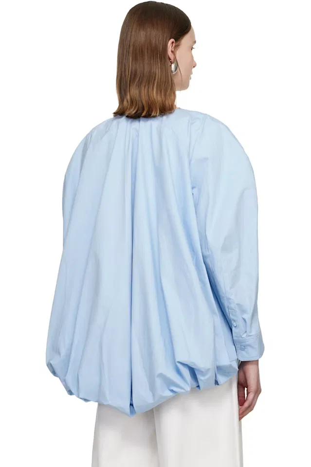 Синяя рубашка живописца Jacquemus — фото 3