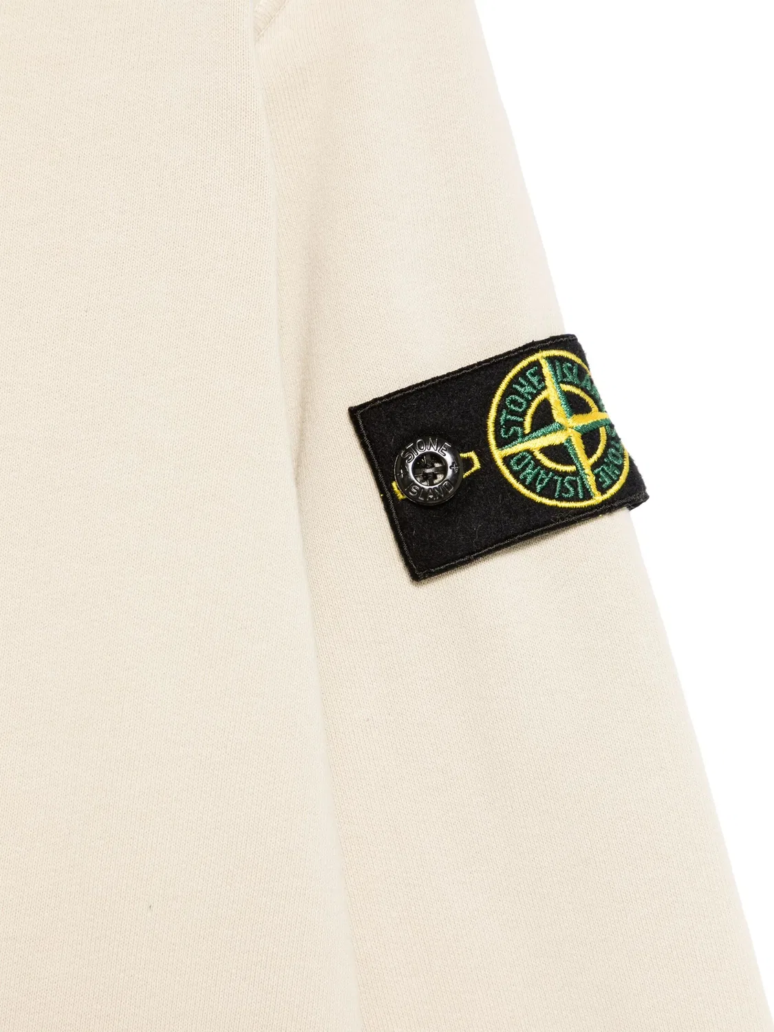 Толстовка с эмблемой компаса Stone Island, светло-бежевый — фото 2