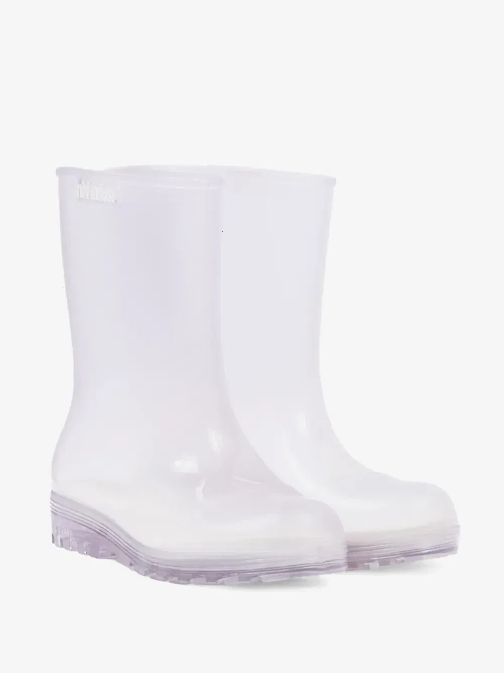 Резиновые сапоги Welly слипоны Mini Melissa, белый
