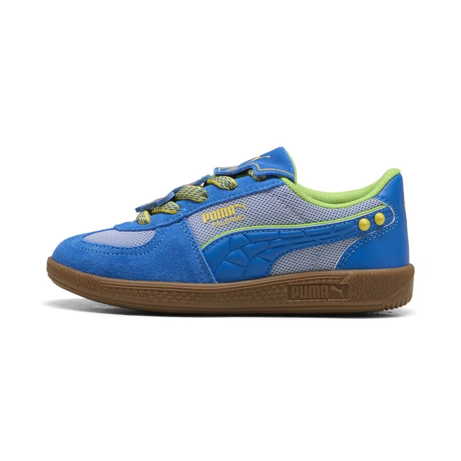 Кроссовки PUMA 'Puma x Paw Patrol Palermo' в королевском синем и светло-синем цветах