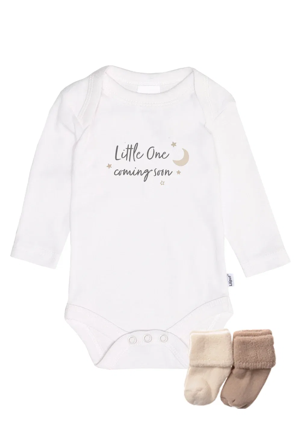 Ausstattung little one coming soon set - body Liliput, Weiss/Beige